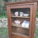 Glass-fronted Parisian wardrobe