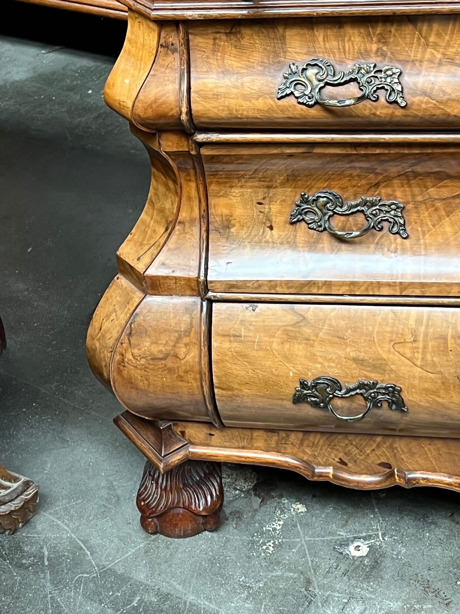 Dutch baroque rococo secretary