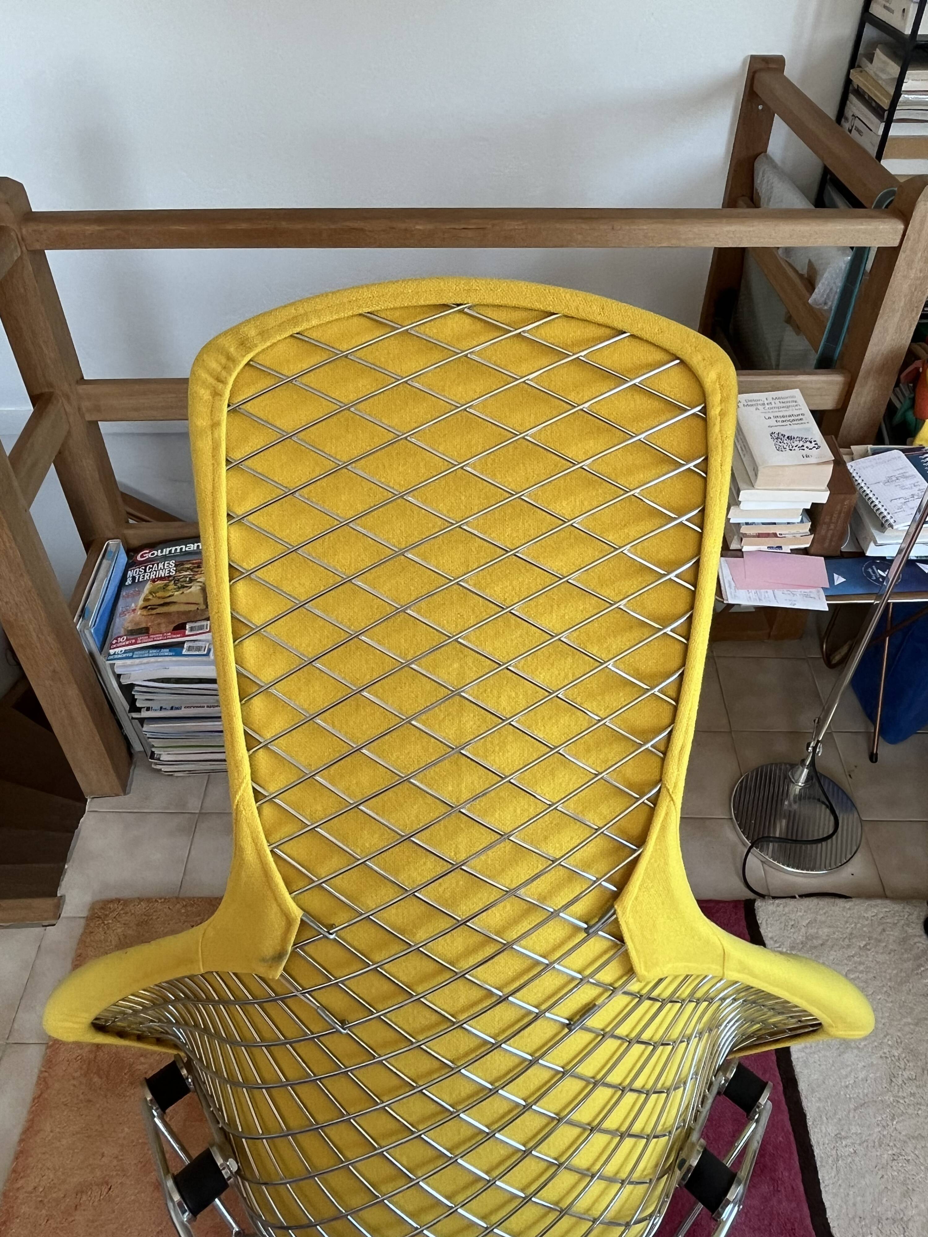 Bird Chair et repose-pieds de Harry Bertoia pour Knoll