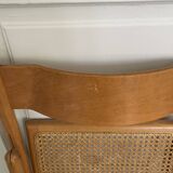 set of 2 vintage folding chairs