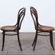 Suite de 6 chaises de bistrot par Josef Hofmann en cannage
