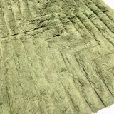 Moroccan Berber rug, Beni Ouarain, khaki green, 3.02 x 2.12 m