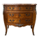 Antique Louis XV commode in wood and marble