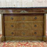 Commode de style Empire marbre vert