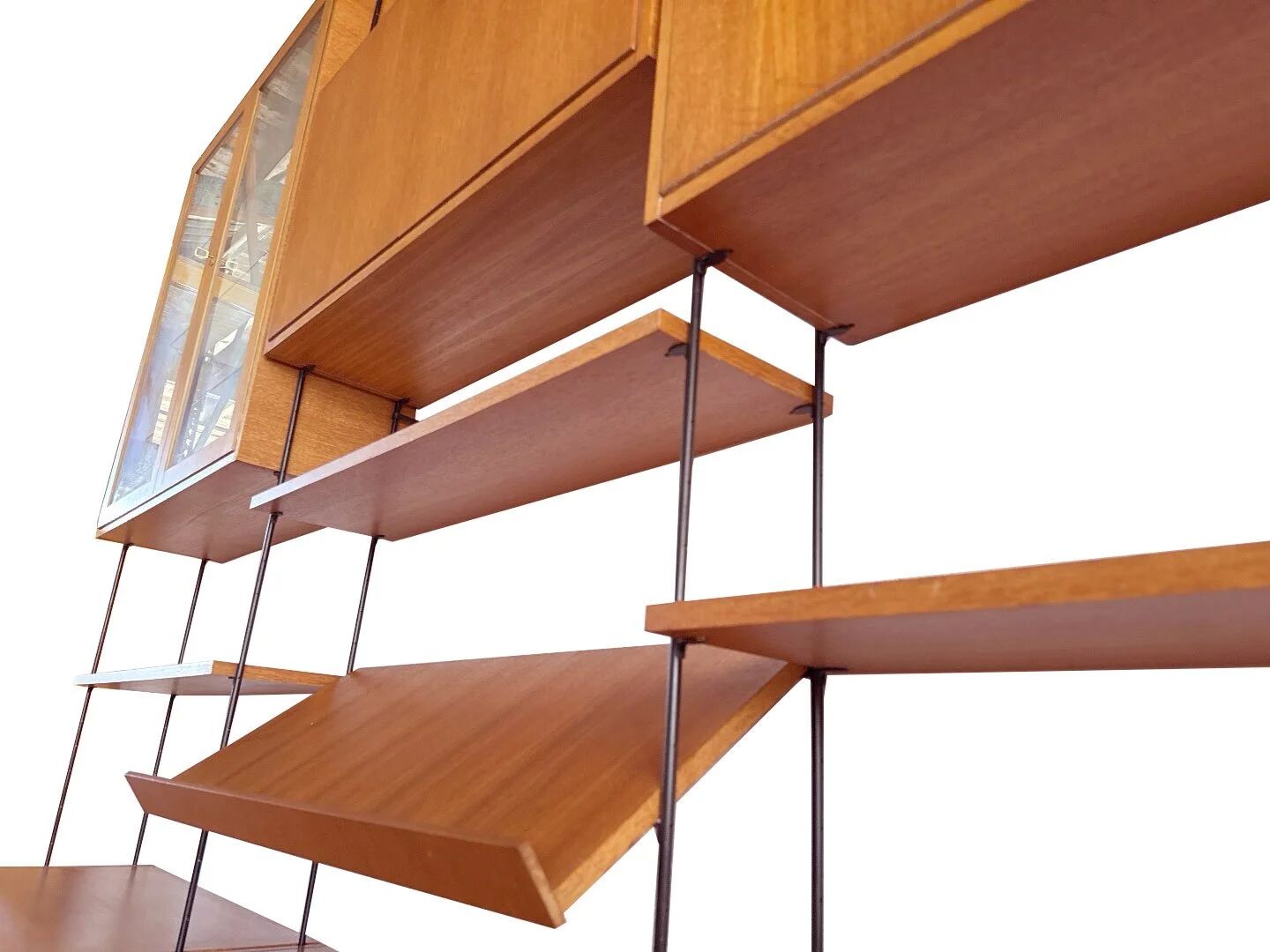 Hilker Omnia walnut wall system – 1960s