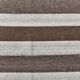Brown beige kilim carpet, Runner kilim rug, vintage kilim natural 64x154
