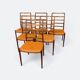 Série de Chaises scandinaves années 1960 de Niels Otto Møller
