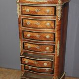 Napoleon III secretary in marquetry and bronze 19th century