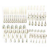 Christofle Marly, 48-piece cutlery set for 12 people, excellent condition
