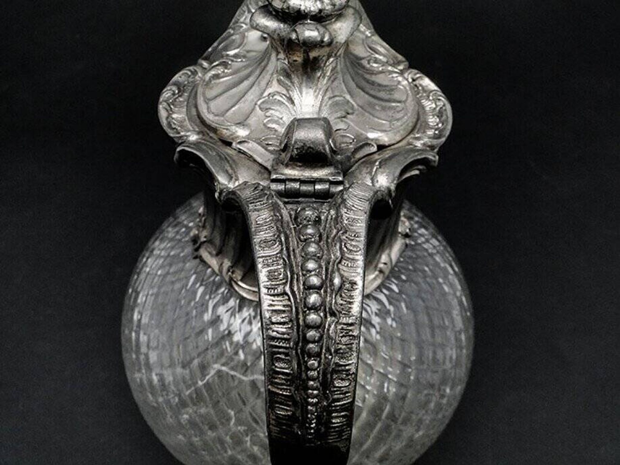 20th century Art Nouveau wine jug from WMF, Germany, 1890s