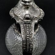 20th century Art Nouveau wine jug from WMF, Germany, 1890s