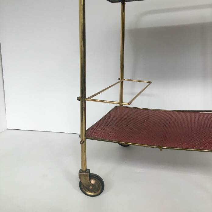 Tubular metal trolley from the 1950s