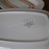 2 raviers anciens Digoin Sarreguemines modèle Capri