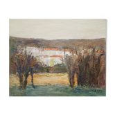 Peinture de Nagao Usui :"Paysage de Provence"