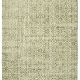 Handmade oriental contemporary 1980s 240 cm x 356 cm beige wool carpet