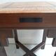Table basse en chêne Art Déco École d'Amsterdam