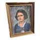 Pastel portrait painting