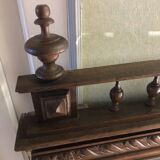 Bevelled mirror in Henri II style 128x88 cm