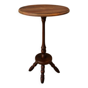 Petit guéridon ancien - massif