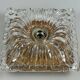60s 70s ceiling lamp or wall lamp Germany Ice Glass Space Age Design