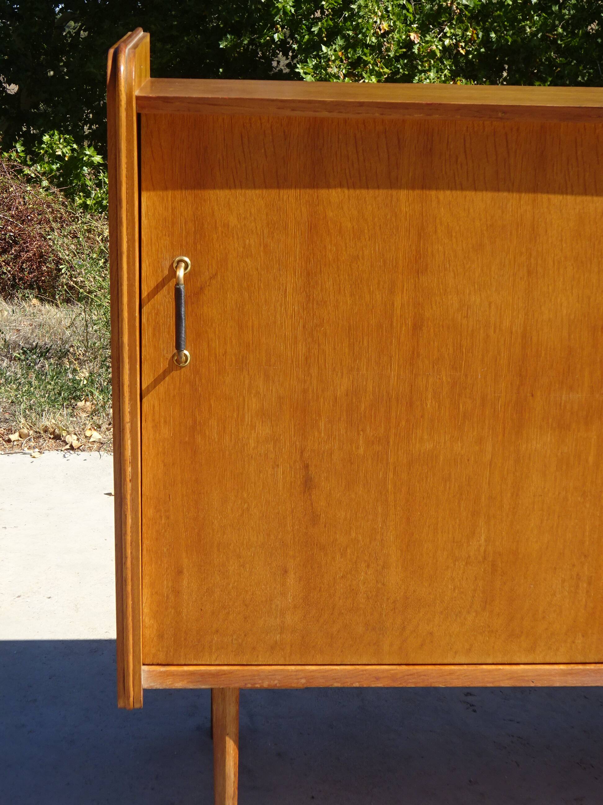 Enfilade vintage aux pieds compas par SAM