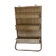 Shelf wall wicker and rattan 60