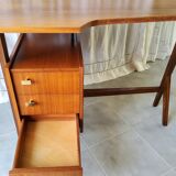 Asymmetrical desk from the 50s/60s