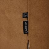 Pumpkin Pierre Paulin armchair in suede