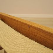 Oak footstool, Danish design, 1960s, made in Denmark