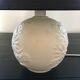 White floral decor lamp