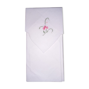 Ensemble nappe et 8 serviettes