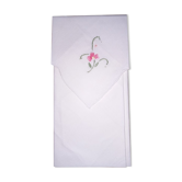 Ensemble nappe et 8 serviettes brodées