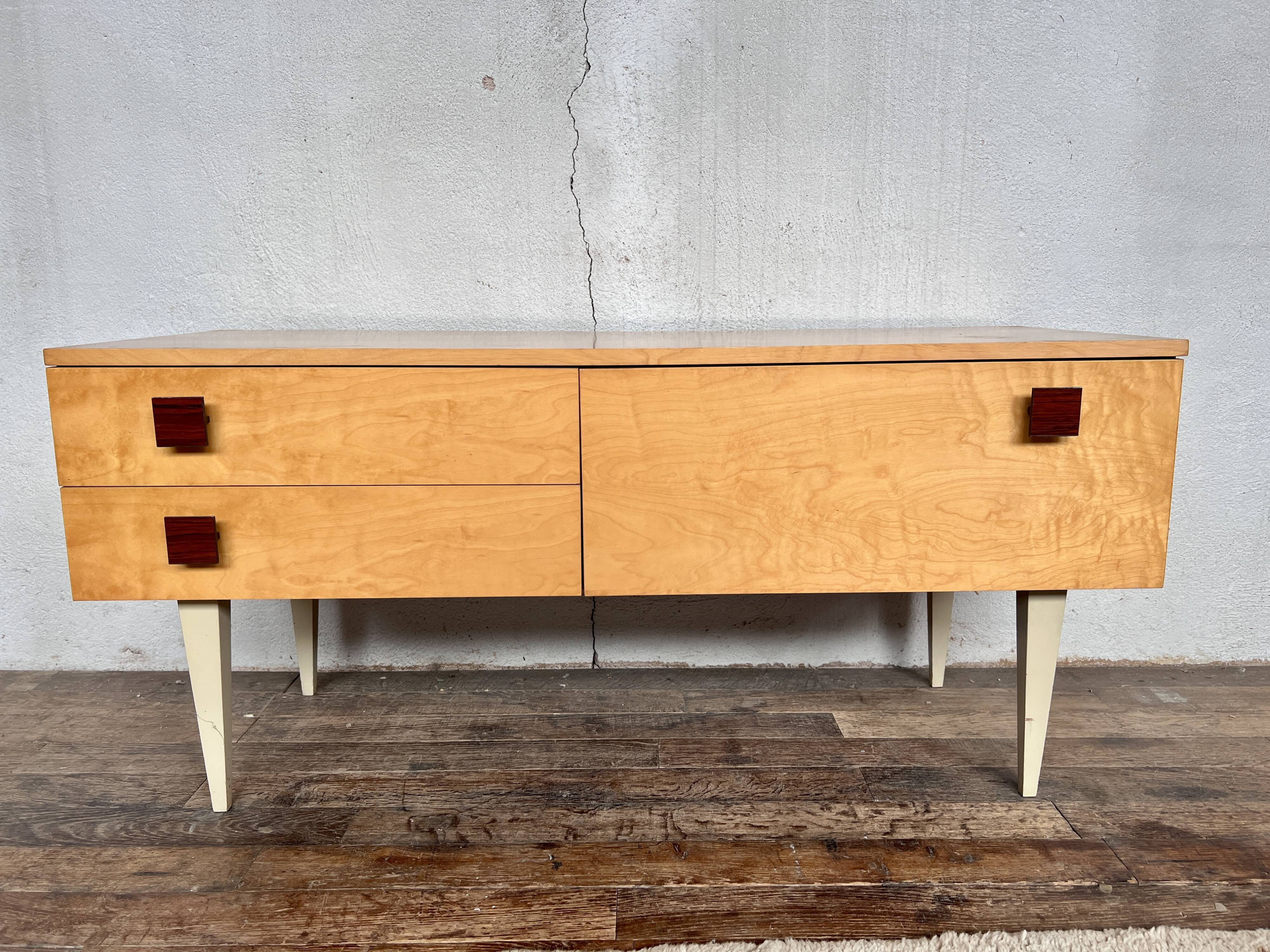 TV stand - hifi - vintage enfilade - 50/60