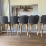 Stools lily counter stool oak b vincent sheppard