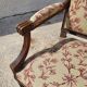 Armchair Louis XVI walnut of the XIXth century