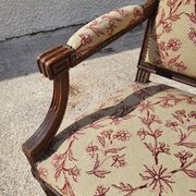 Armchair Louis XVI walnut of the XIXth century