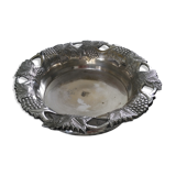 Silver metal fruit cup