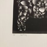 Mario avati (1921-2009), merinos, black manner, 1970