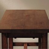 Solid oak farmhouse table, France, around 1950.