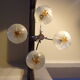 Delmas chandelier with Mazzega globes