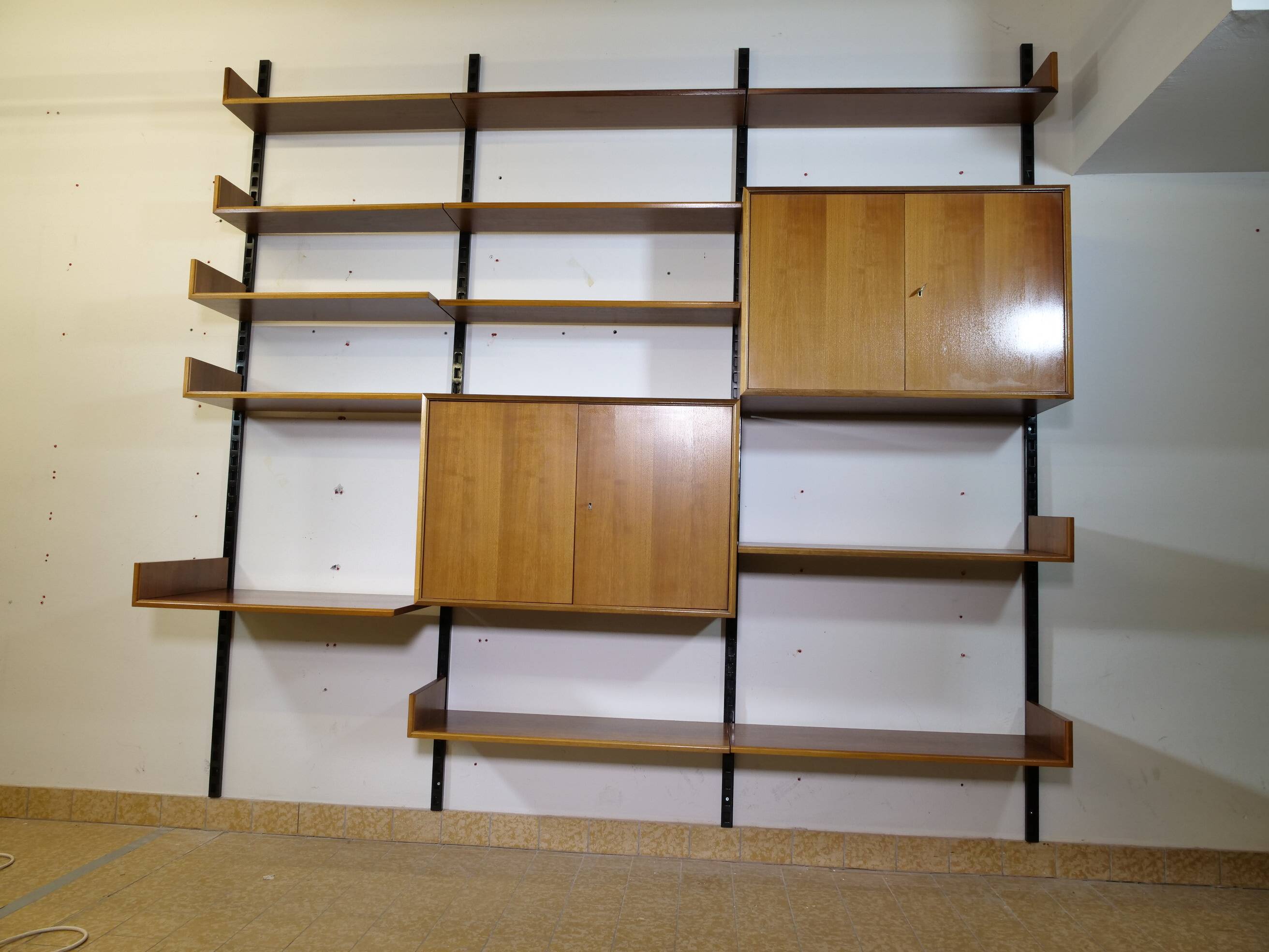 Modular vintage shelving system for WK Möbel, 1960s