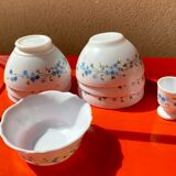 Lot Ramekin Bowls Arcopal France vintage 70s
