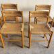 4 vintage chairs Dordogne model by Robert Sentou