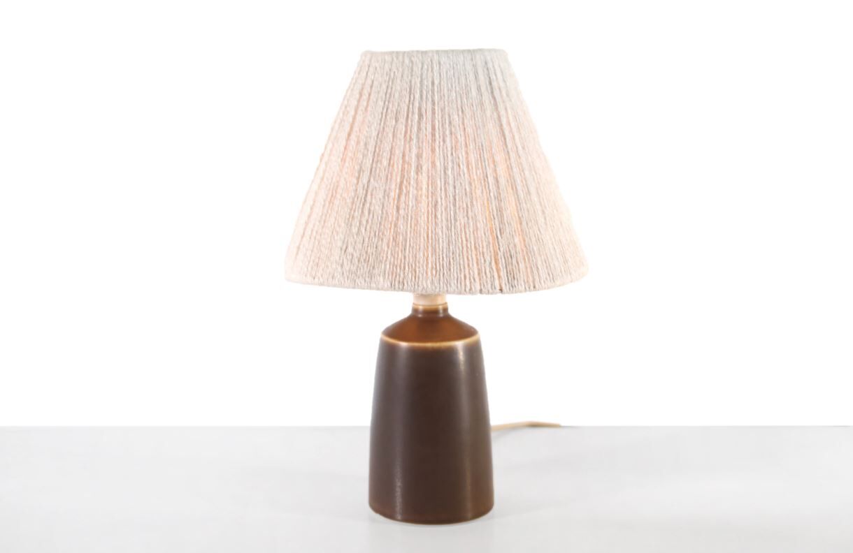 Ceramic desk lamp by Per Linnemann Schmidt for Palshus