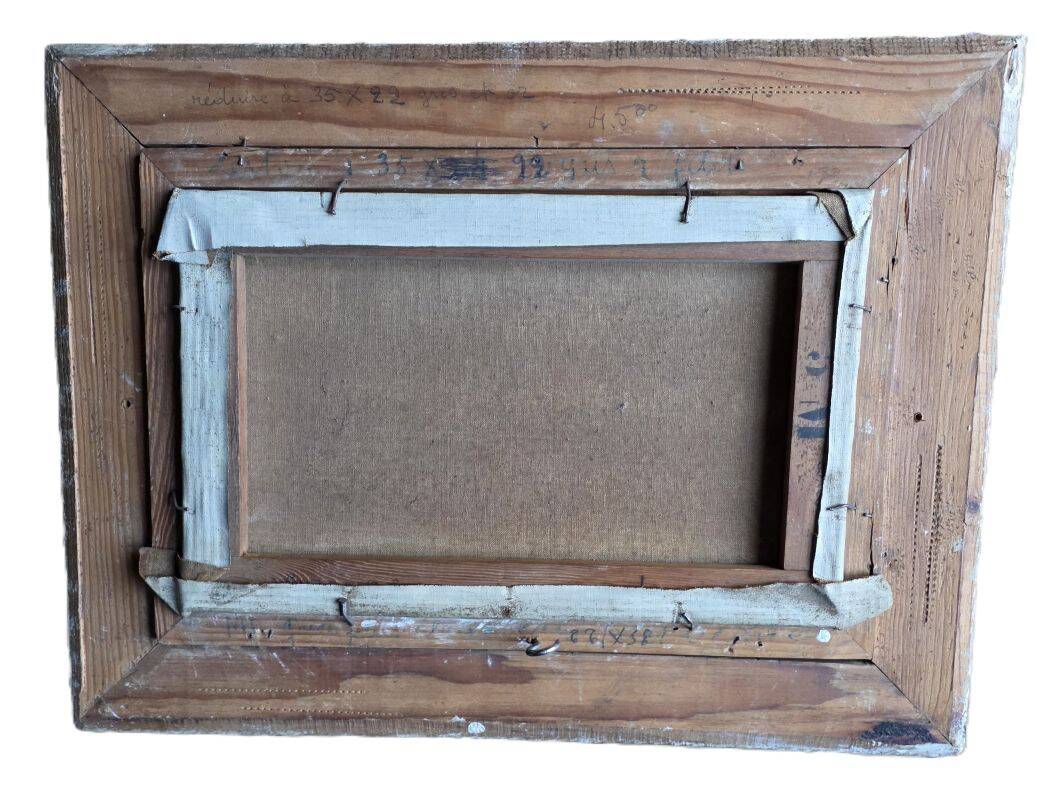 SESTON Paul Oil on Canvas Representing the Wild Coast circa 1950