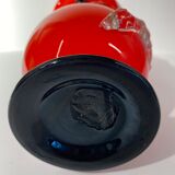 Vase Murano rouge années 70