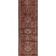 Vintage Turkish hallway rug 84x388 cm