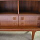 Meuble bar scandinave en teck