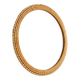 Round Wicker Framed Mirror, 1970s (MK10032)
