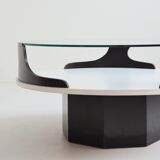Space age UFO coffee table vintage 1970s